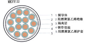 MKYJV，MKYJVP，MKYJV22煤礦用控制電纜 第2張