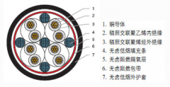 WDZA-HDKYJY核電站用交聯(lián)聚烯烴絕緣無(wú)鹵低煙阻燃A級控制電纜